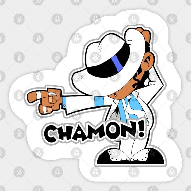 Chamon! Sticker by GeekIncStudios